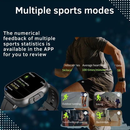 2 in 1 Smartwatch with Earphone Multi-Sport NFC Call Smart Watch