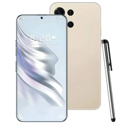 S26 Ultra Original Android Global Version 7.3Inch HD 4G 5G Dual SIM Card Facial Recognition Function 7800Mah Battery