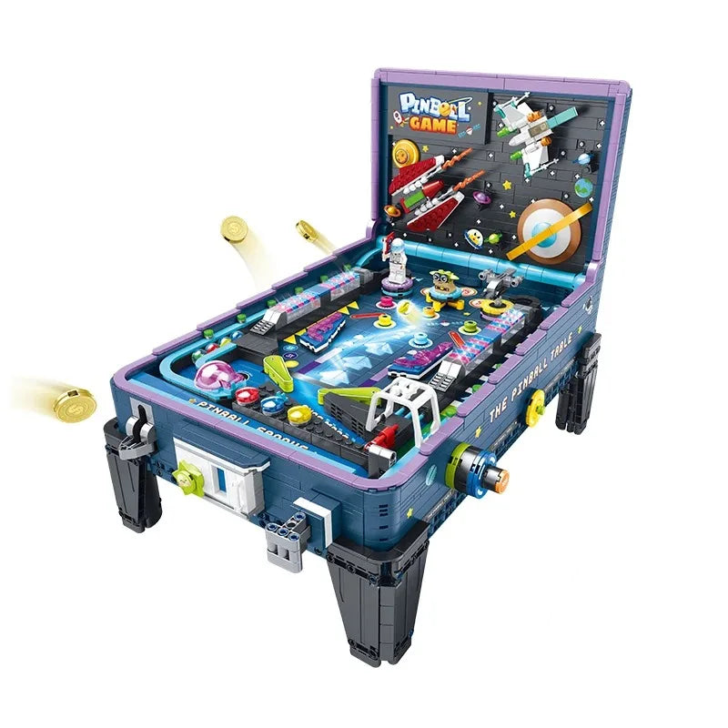 2309PCS Pinball Game Table Building Blocks for Kids