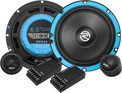 6.5-Inch Car Audio Component Speaker System