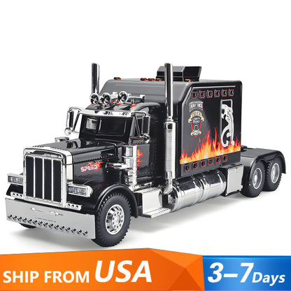 1:24 Scale Peterbilt 389 model, with lighting and sound