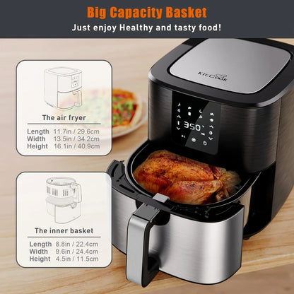 7QT Air fryer With Digital Touch Screen