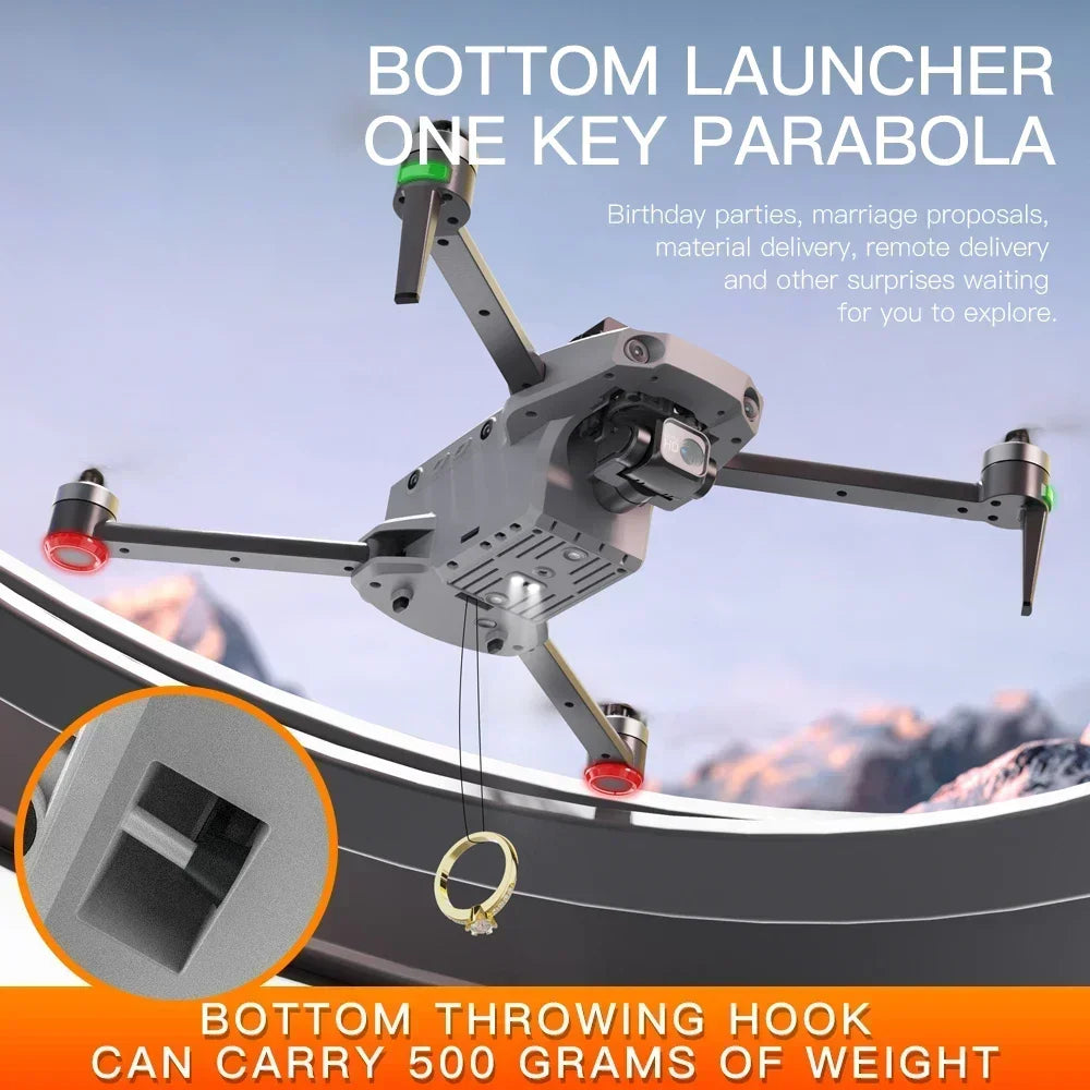 Cole Professional Turbo Drone Aerial 8K HD Dual Camera with Built-in Airdrop Intelligent Obstacle Avoidance