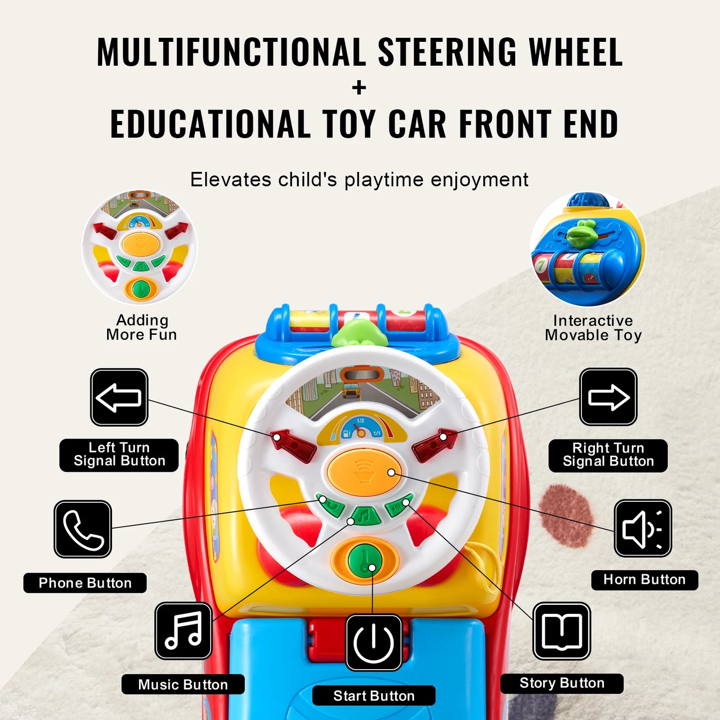 Toddler Ride On, Push Car for Toddlers
