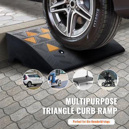 Rubber Curb Threshold or Driveway Ramp