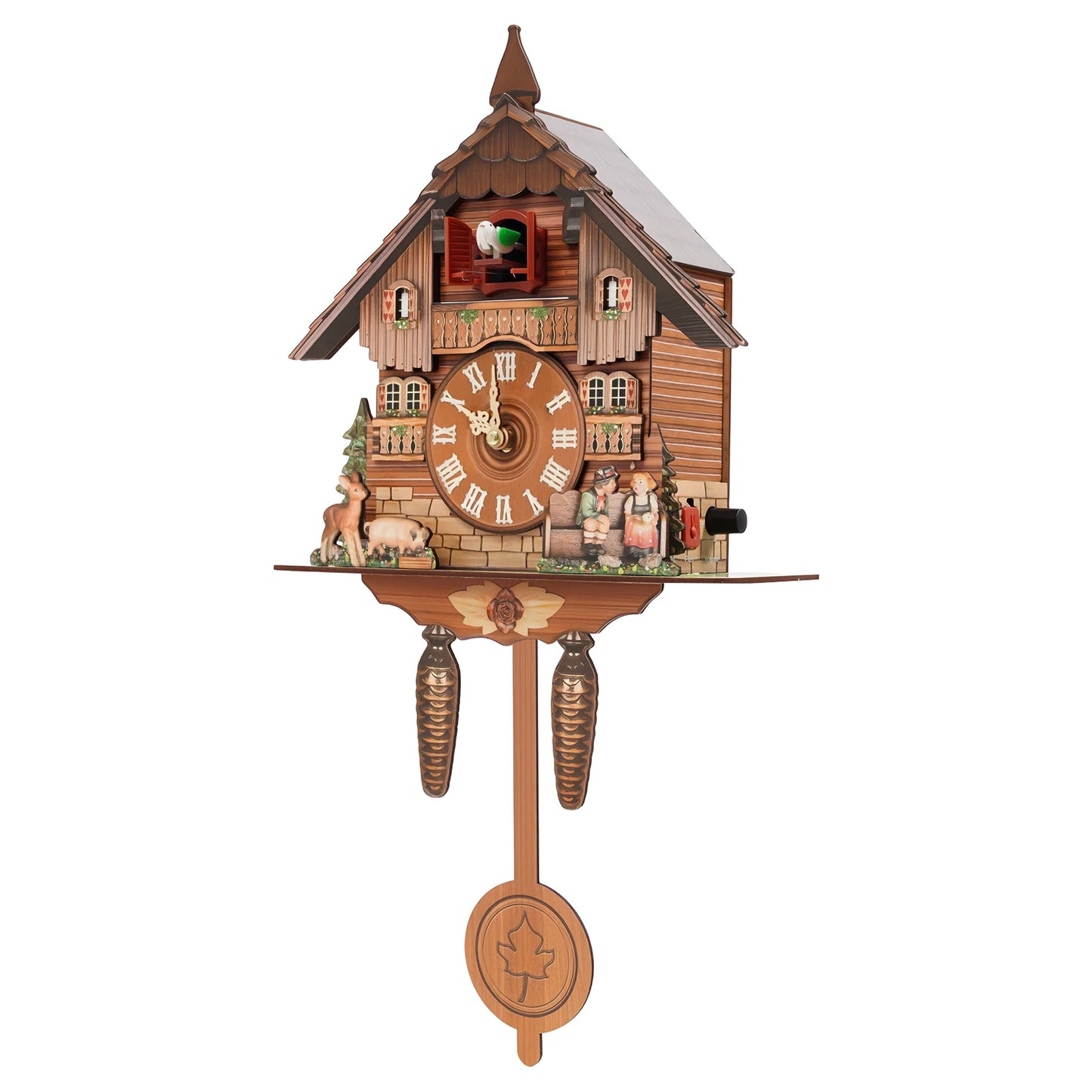 Wall Mount Wooden Cuckoo Clock