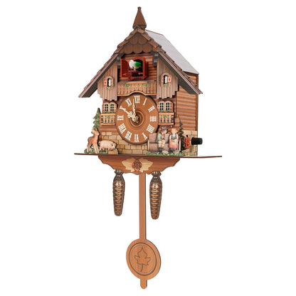 Wall Mount Wooden Cuckoo Clock