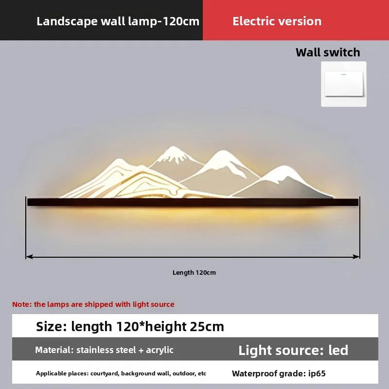 New Style Solar Lamp Courtyard Exterior Wall Decorative Lamp