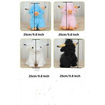 Highland Cows Cute Stuff Fluffy Cattle Dolls
