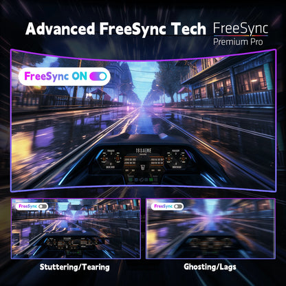 27 inch Gaming Monitor 180hz 1ms | Fast IPS Screen 1080p Monitor, 2 x HDMI 2.0 & 1 x DisplayPort 1.4 Support Freesync