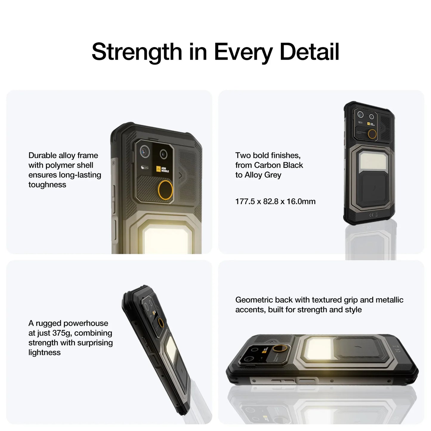 5G Rugged Phone 24GB(12+12) 512GB Wireless Charging 10000mAh Phone 6.72" 120Hz Android 15