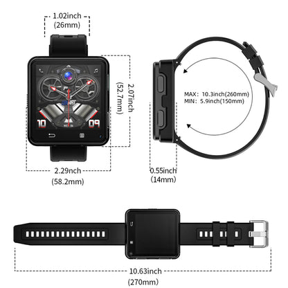 Smart Android 11 Watch With Dual Camera, Phone and WiFi