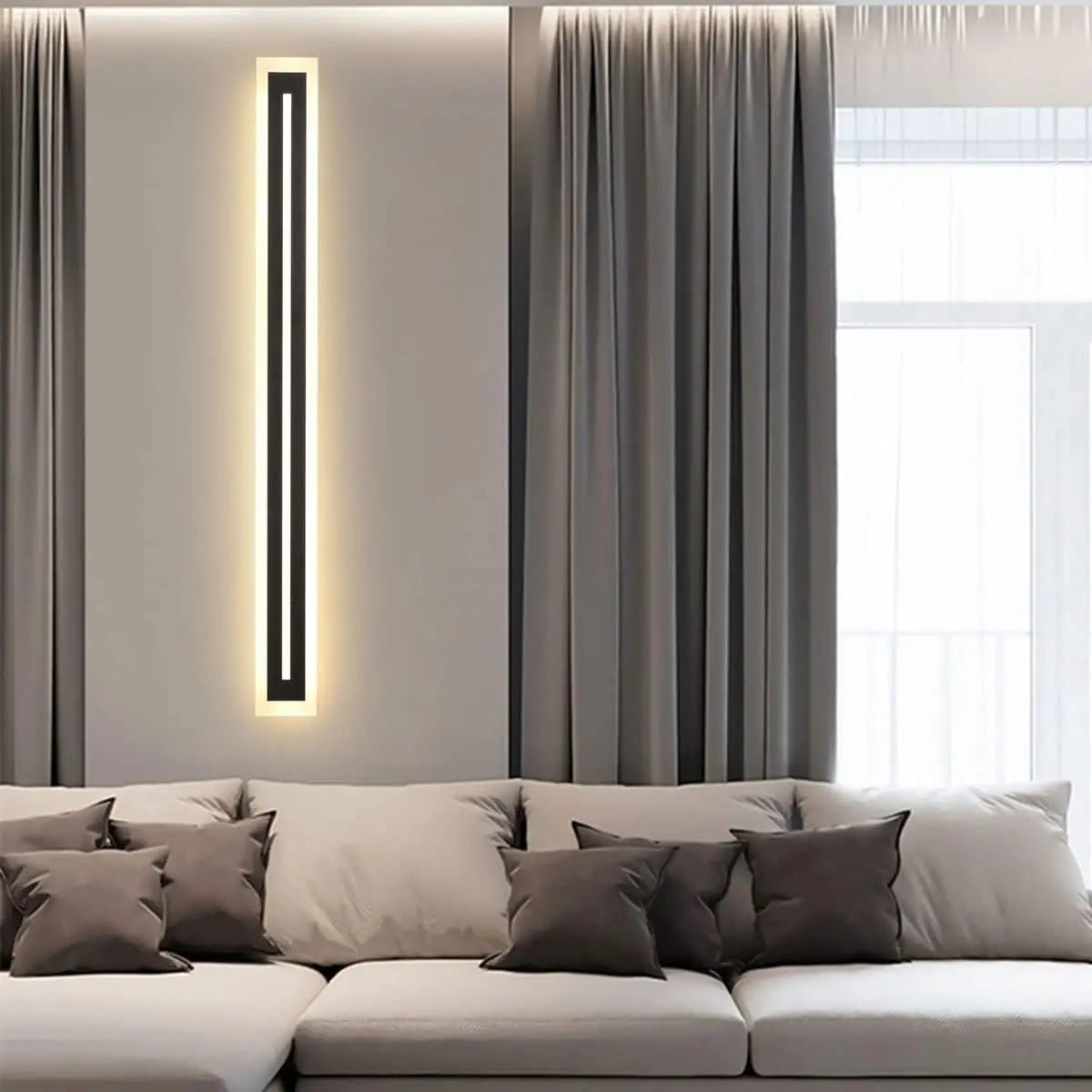 Outdoor Long Strip Modern LED Wall Lighting Fixture