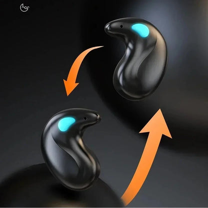BT 5.3 Invisible Touch Control, Sense-Free, Micro Sleep Earbuds
