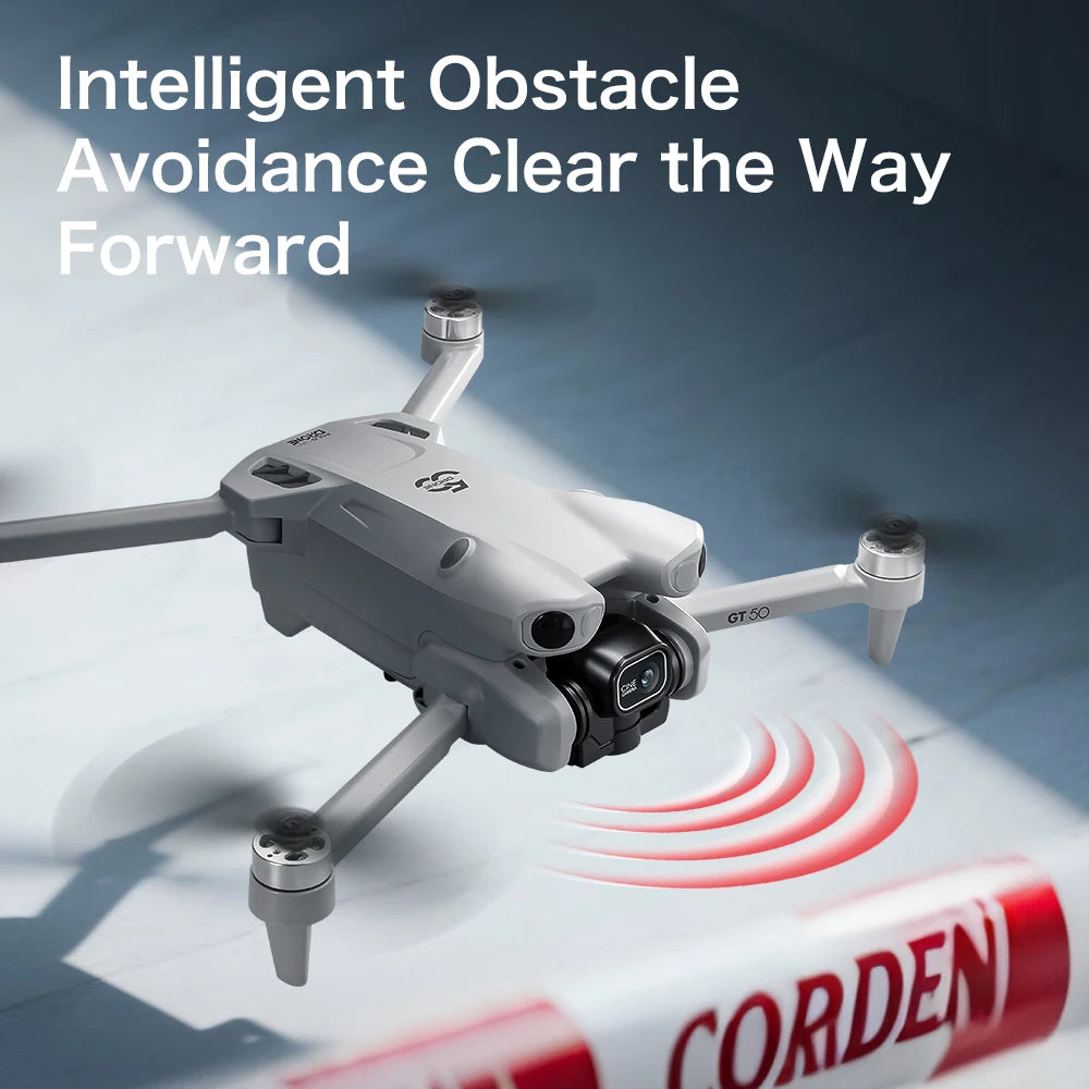 RC Quadcopter Drone 8K HD Aerial Photography Remote Control Aircraft Dual Camera WIFI GPS Three Sided Obstacle Avoidance