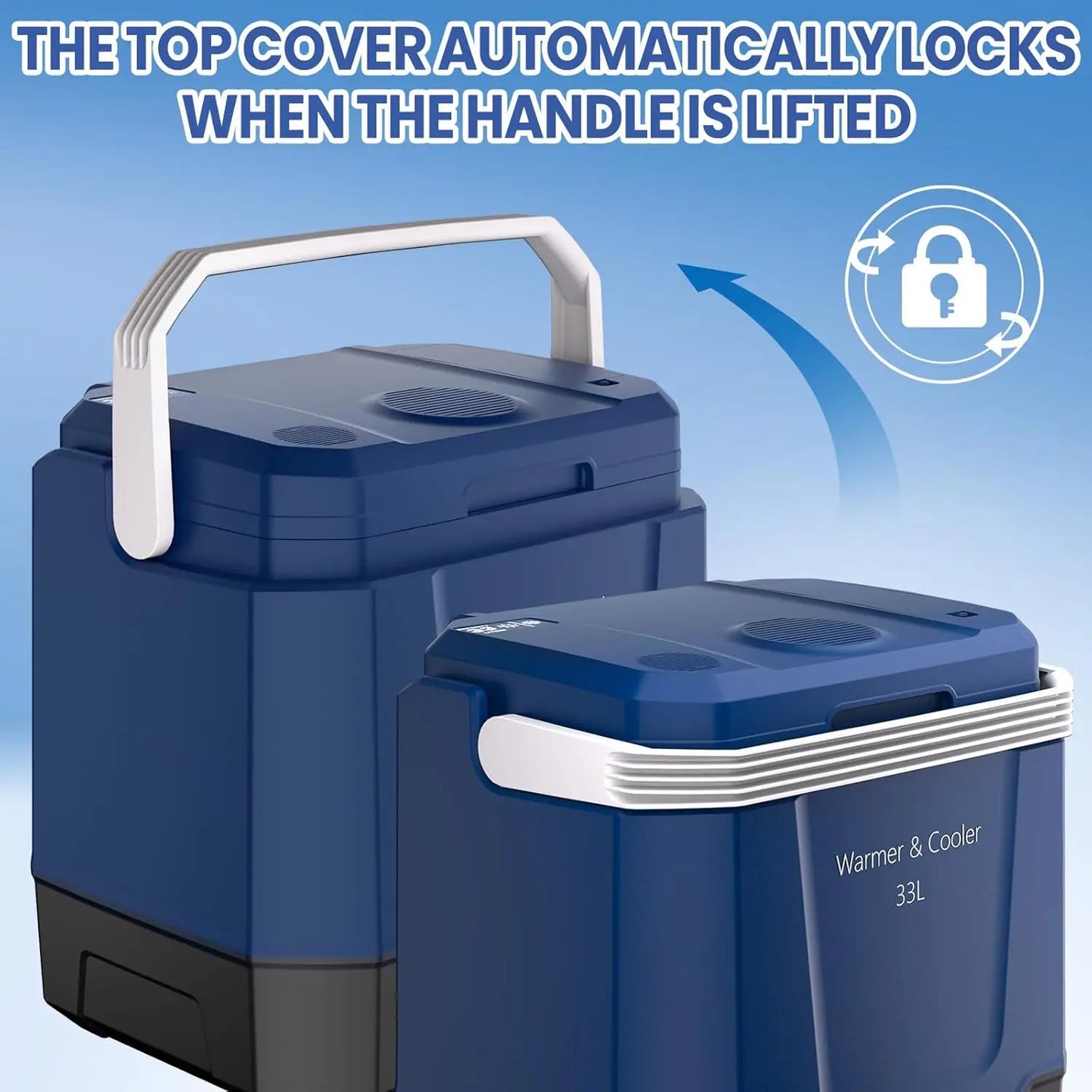 35 QT Portable Car Refrigerator Cooler & Warmer