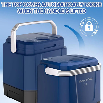 35 QT Portable Car Refrigerator Cooler & Warmer