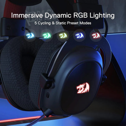 Wireless Gaming Headset With 7.1 Surround Sound