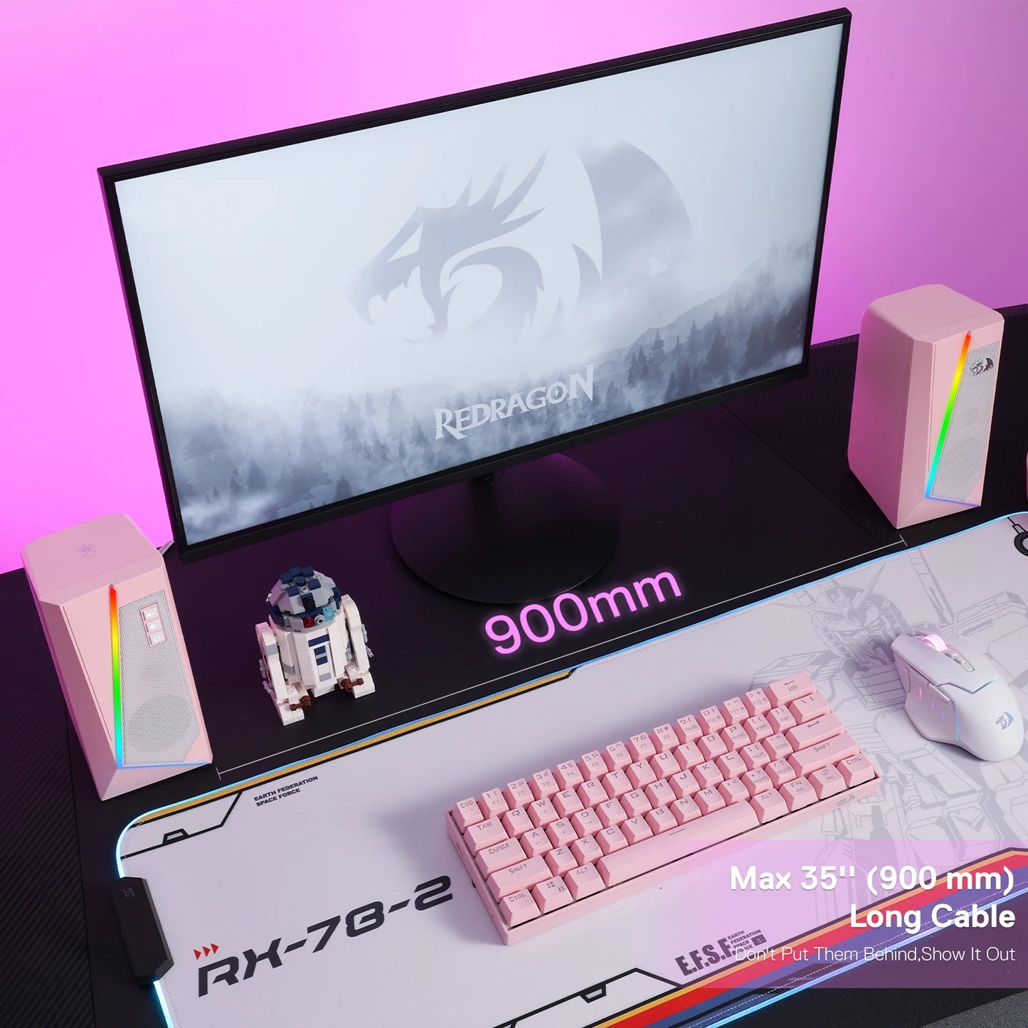 Redragon GS520 RGB Desktop Speakers