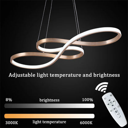 Nordic LED Pendant Hanging Decorative LED Ceiling Chandelier