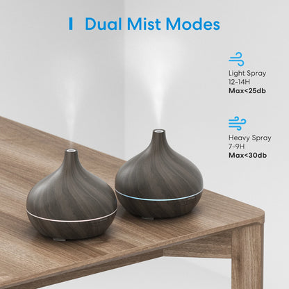 Meross Smart WiFi Wooden Essential Oil Diffuser/Air Humidifier