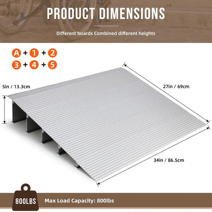 Aluminum Door Threshold Ramp