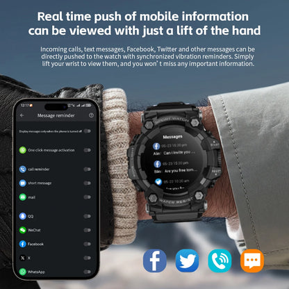 LOKMAT Rugged Sport Smart Watch