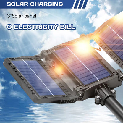 LED Solar Sensor Waterproof Street Lights