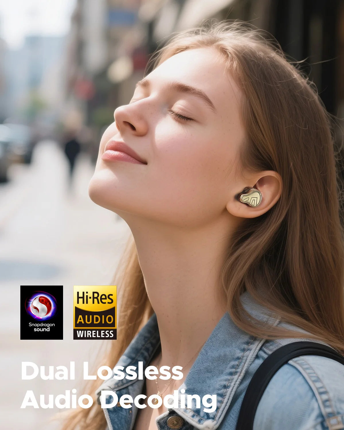 Wireless Bluetooth Earbuds LDAC