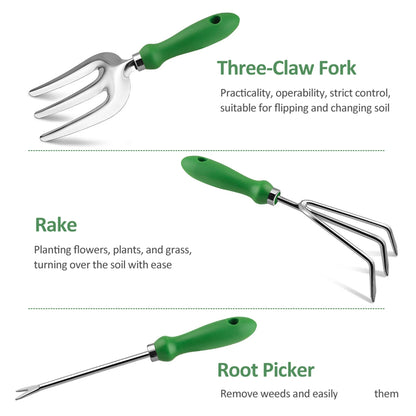 Heavy Duty, Outdoor  Garden Tool Set