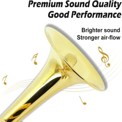 Bb Standard Trumpet Set for Beginners with Hard Case