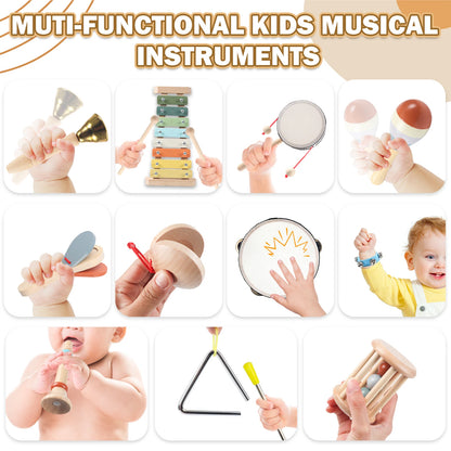 Musical Instruments Montessori Music for Baby 0-24 Months