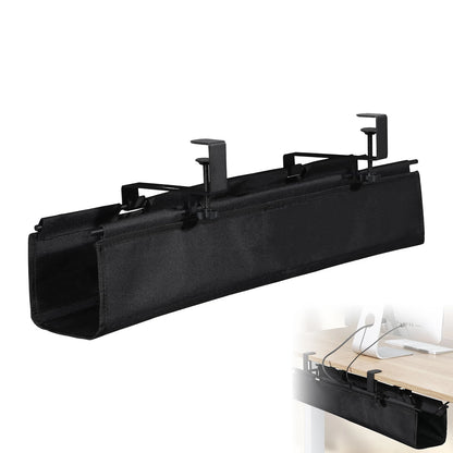 Under Desk Cable Management Box Hidden Cord Organizer