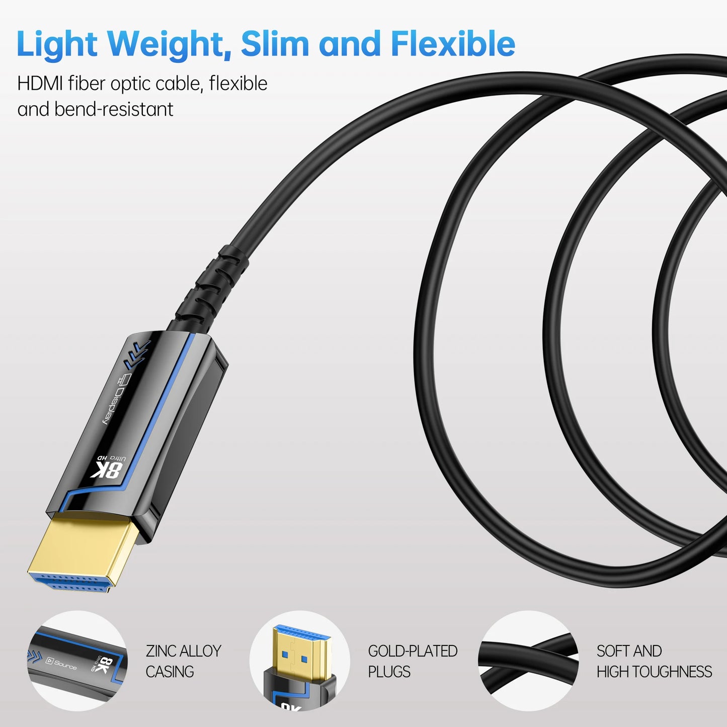 HDMI 2.1 Fiber Optical Cable