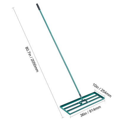 36inchx10inch Heavy-duty Lawn Leveler