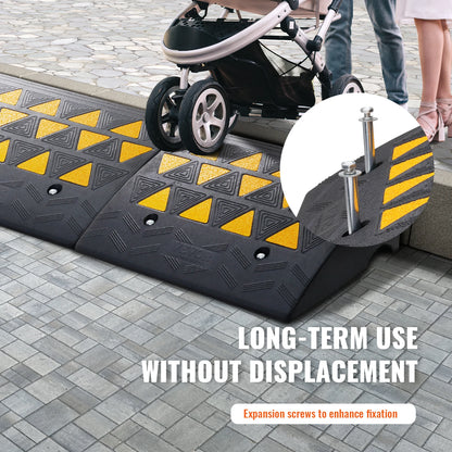 Rubber Curb Threshold or Driveway Ramp