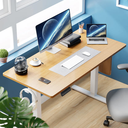 Electric Standing Desk - Height Adjustable 40x24 Inch Stand Up Sit Down Ergonomic Workstation