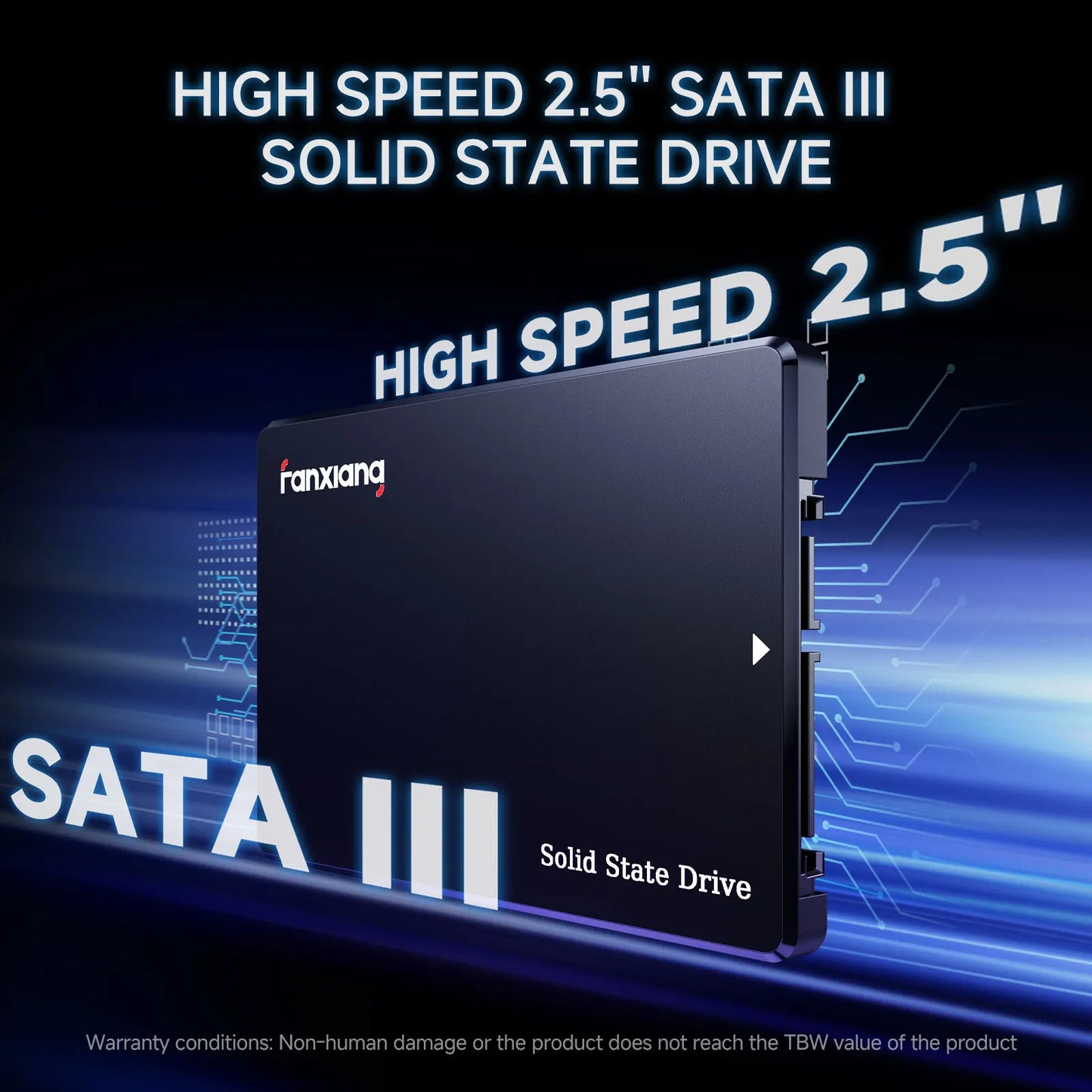 2.5 inch SATA SSD 4TB 560MB/s Hard Drive