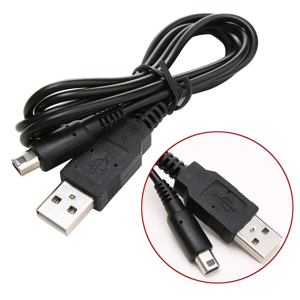1m USB Charger Cable for Nintendos