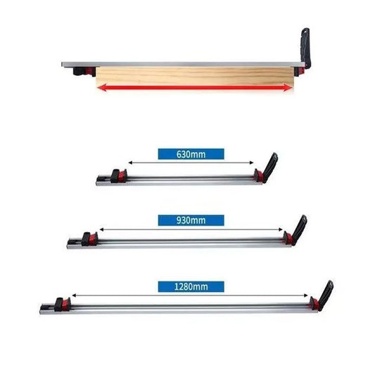 Wood Board Straight Edge Clamp Saw Cutting Guide