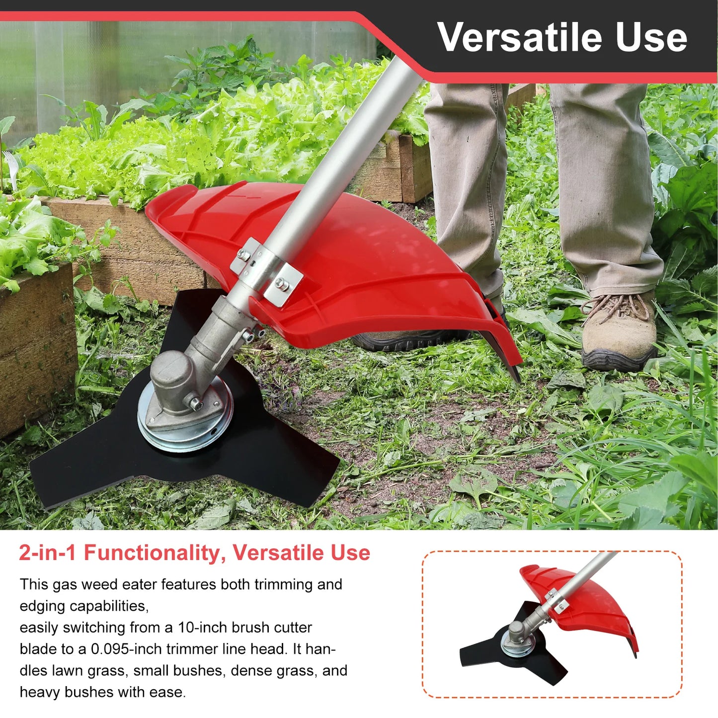 31cc 4-Stroke Gas Weed Eater
