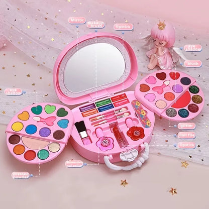 Colorful Girls' Pretend Makeup Toy Set