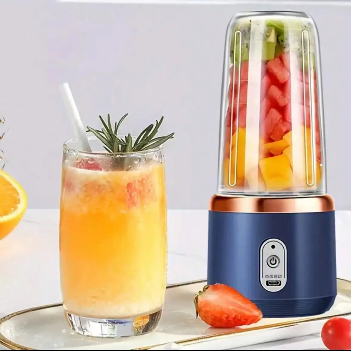 Rechargeable Multi-Functional Travel Smoothie Blender