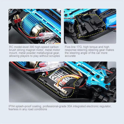 1:16 Scale Large RC Car 50km/h High Speed 4WD 2.4G Off Road Monster Truck RC Toy