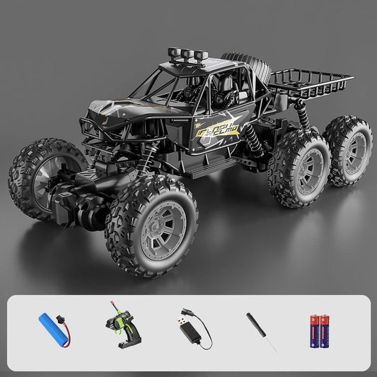 RC Car With 6WD, 38CM In Length, 1:12 Scale 2.4Ghz Remote Control, Suitable For Crawling, Drifting And Off - Road, High - Speed