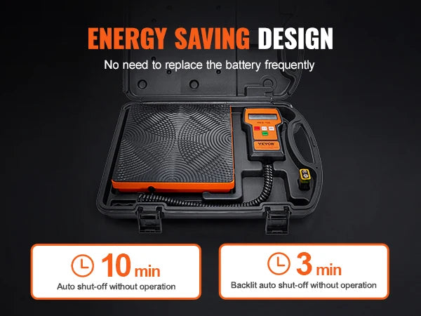 Refrigerant Scale 110/220 LBS HVAC Charging Recovery Freon Scale