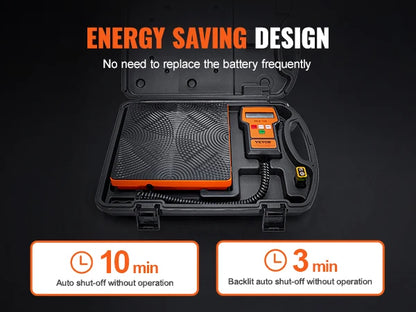 Refrigerant Scale 110/220 LBS HVAC Charging Recovery Freon Scale