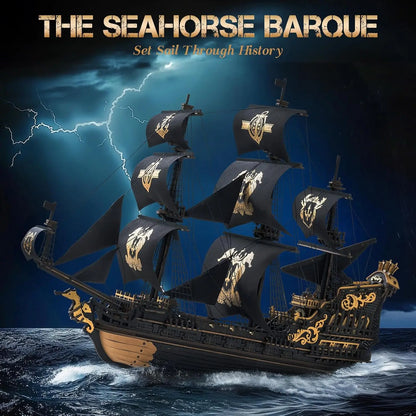 603pc 3D Puzzle Wooden Seahouse Barque Model kit