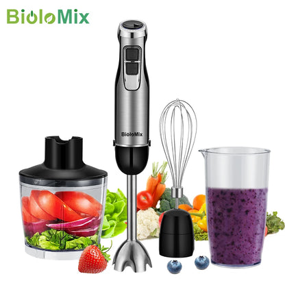 4 in 1 High Power Immersion Hand Stick Blender