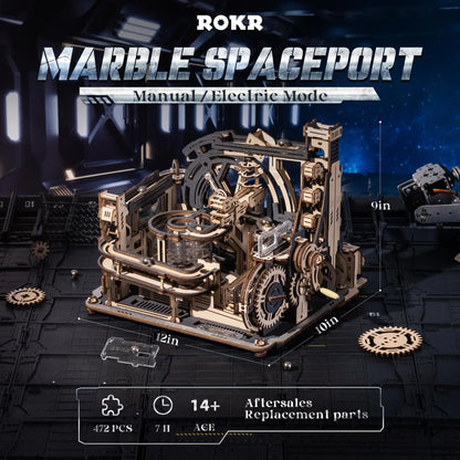 3D Puzzle Marble Run with Light